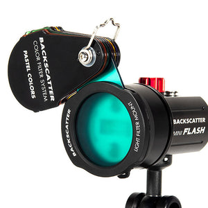 Backscatter Light Filter Holder for Mini Flash