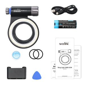 Weefine Ring Light 3000 CCW