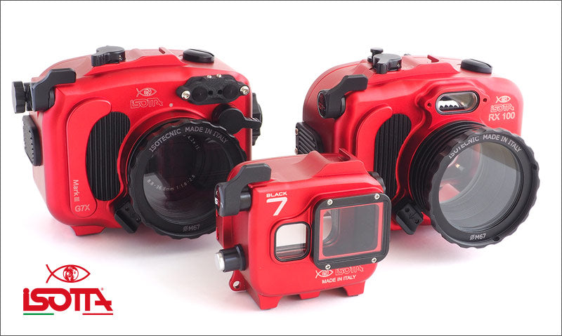 Isotta housings now available at Mike’s Dive Cameras