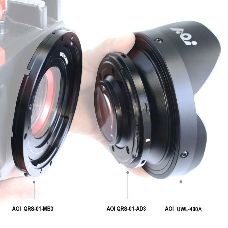 AOI QRS-01 MB3P Bayonet Port Adaptor