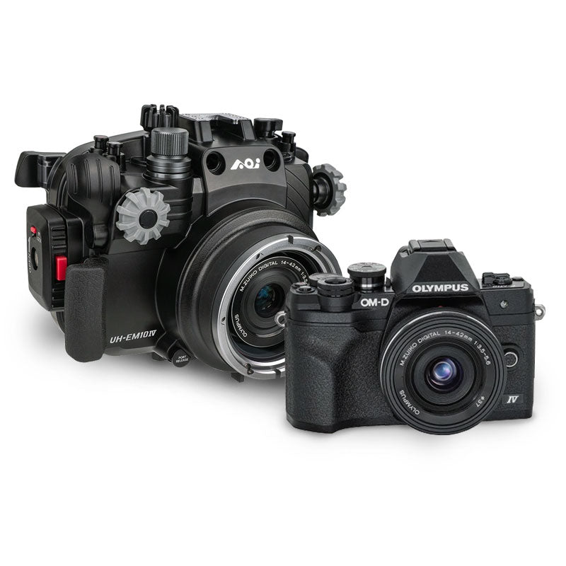 Olympus E-M10 MKIV &amp; AOI UH-EM10 IV Housing Package