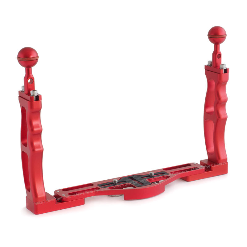 Deepshots Slimline Dual Handle Tray Red