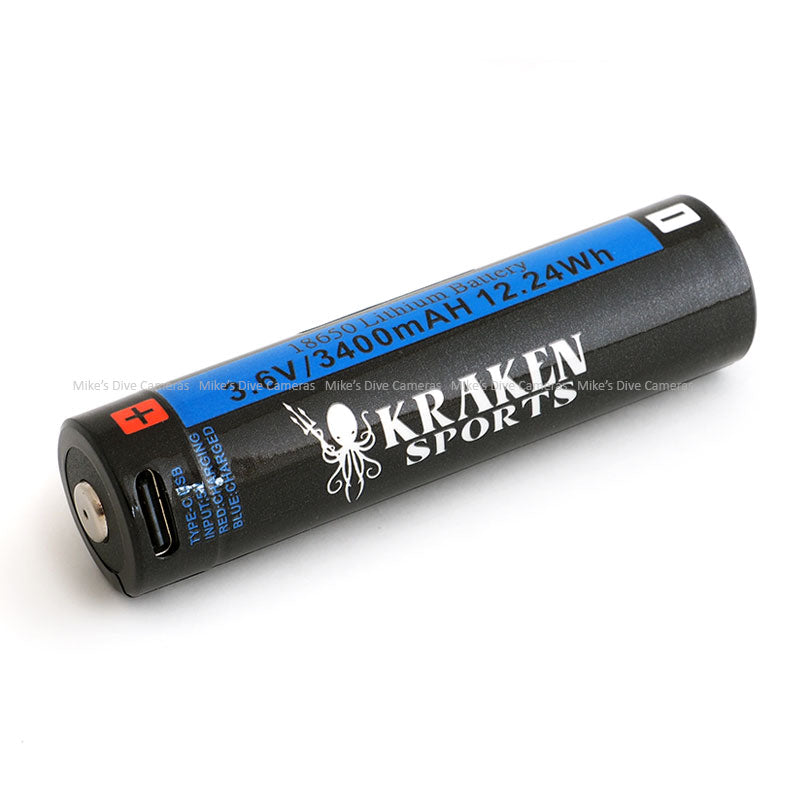 Kraken 18650 Li-ion Battery with USB-C (spare)