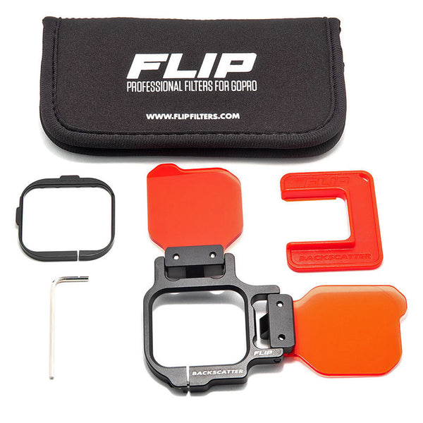 FLIP12 Two Filter Kit with DIVE & DEEP Filters for GoPro HERO 5, 6, 7, 8,  9, 10, 11, 12